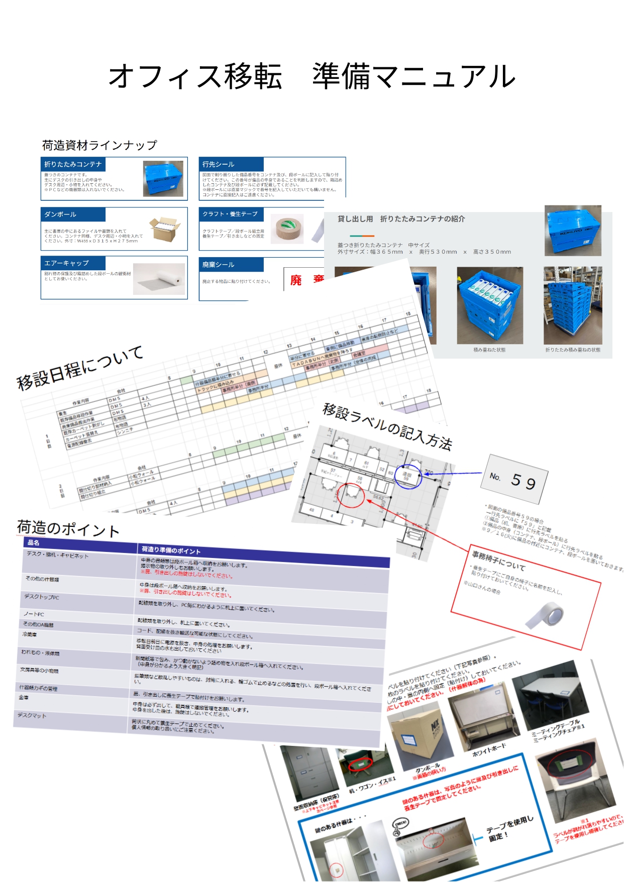 オフィス移転の段取り｜スムーズに事務所を引っ越すためのポイント